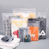 Clair Poly Opp Sacs Transparent Auto-Adhésif Joint Vêtements Opp Emballage En Plastique PVC Vêtements Emballage Cornue Pochette Accepter CN;GUA