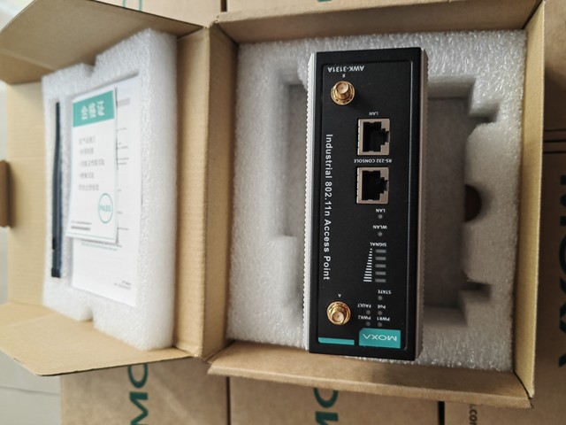 Industrial Accessories New MOXA Industrial-Grade 802.11n Wireless Access Point AWK-3131A