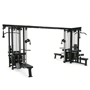 Eight-Person Steel Station Trainer Commercial Use Body Building Workout Machine Home Fitness <b>Equipment</b> CE ISO9001 Certified - Product Image 1