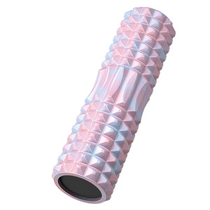Rouleau de yoga à tige solide avec picots pour la relaxation musculaire et l'amincissement - Antidérapant, léger, durable, écologique - Product Image 4