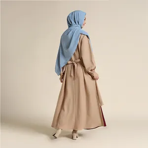 Wholesale Indonesia Abaya Women Muslim Dress Women Kaftan Fashion Muslim Robe Islamic Abaya Dubai