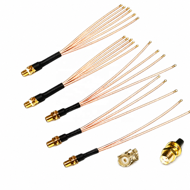 SMA to U.FL Splitter RP-SMA / SMA Female to 2 3 4 5 6 7 8xU.FL 1 Female RG178 Cable WIFI Antenna Extension Jumper Pigtail Cord