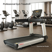 Tapis roulant électrique à absorption des chocs avec moteur AC, équipement de fitness, couleur personnalisée, OEM disponible