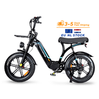 OUXI Q8 48v Emtb Vélo électrique rétro Vélo électrique Cycle Route Tout-terrain Pneu gras Vélo électrique Ebike Stock UE Vélo de montagne électrique
