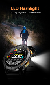 K67 <span class=keywords><strong>Natation</strong></span> <span class=keywords><strong>Montre</strong></span> intelligente Lampe de poche Golf Amoled GPS Sport Étanche Android <span class=keywords><strong>Montre</strong></span> Connecte <span class=keywords><strong>Montre</strong></span> intelligente pour hommes - Product Image 4