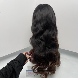 วิกผมลูกไม้ปิดร่างกายวิกผมต่อผมมนุษย์ใช้งานง่าย - Product Image 1