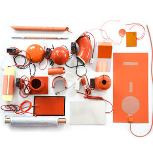 ヒートパッド<span class=keywords><strong>12v</strong></span> 24vサーモスタット制御電気フレキシブルシリコン加熱抵抗 - Product Image 5