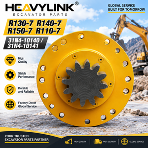 Caja de Cambios para Motor de Traslación de Excavadora 31N4-10140 31N4-10141 para R130-7 R140-7 R150-7 R110-7, Piezas de Maquinaria de Construcción - Product Image 2