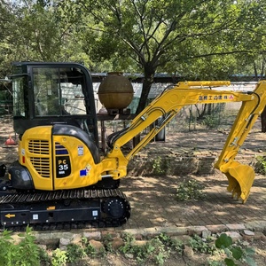 Fabriqué au Japon, excavatrice Komatsu PC35 d'occasion, 3,5 tonnes, excavatrice Komatsu PC40 hydraulique sur chenilles d'occasion, faible nombre d'heures de travail - Product Image 1