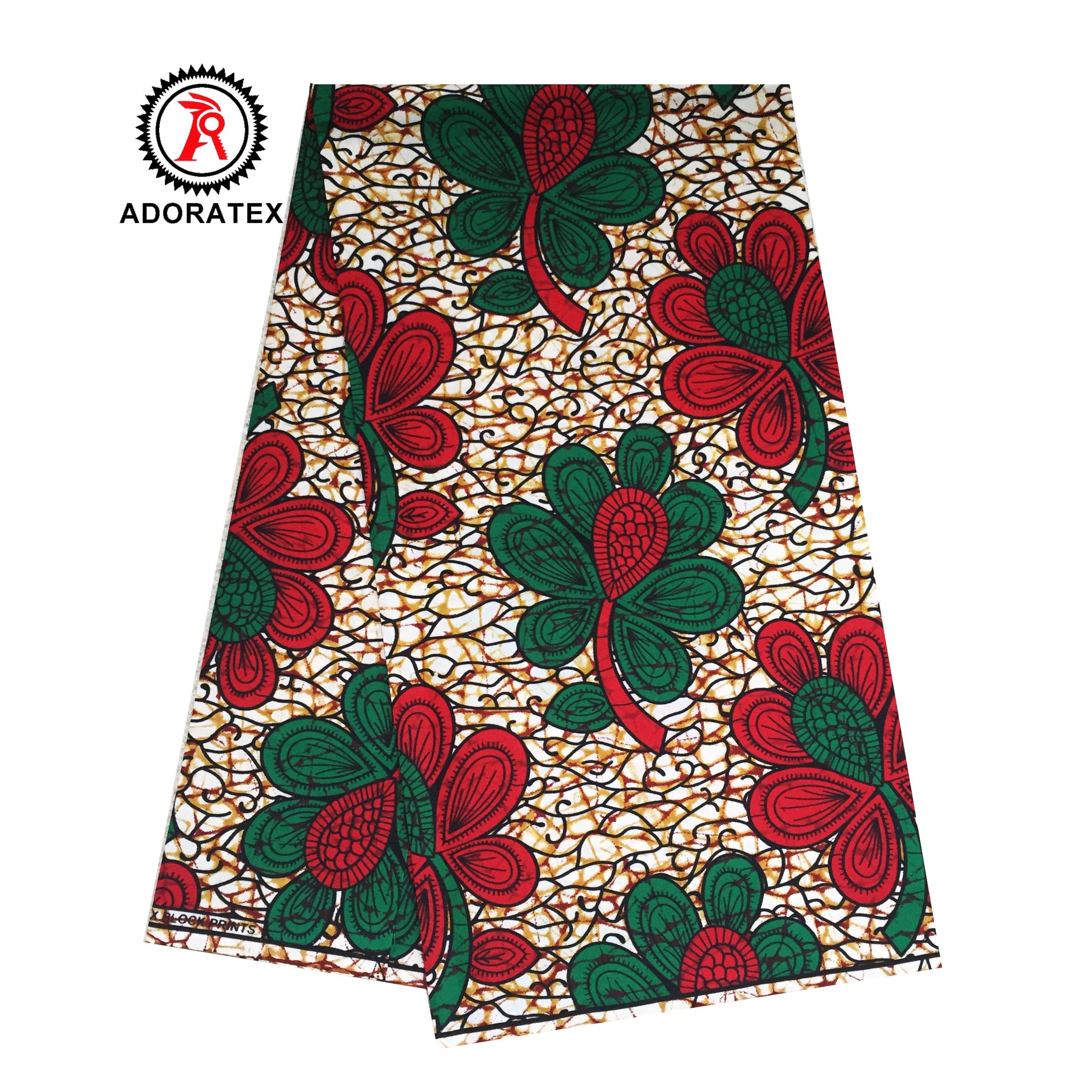 Traditional 100%cotton African Dashiki Wax Prints Fabrics for