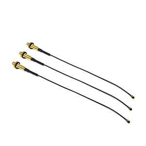 <span class=keywords><strong>U</strong></span>.FL a SMA hembra mamparo RF Pigtail Mini PCI <span class=keywords><strong>E</strong></span> WiFi antena Cable 1,13mm Coaxial cobre Cable PVC chaqueta disponibilidad a granel - Product Image 3