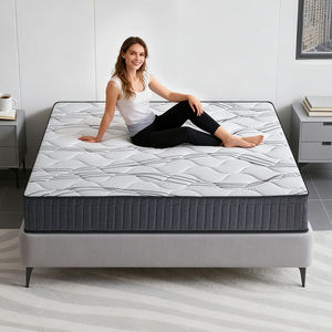 Factory Supply Single Full Size Hypo-Allergenic Breathable Foam Pocketed Coil Spring <b>Mattress</b> for Hospital Bedroom Apartment - Product Image 1