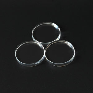 דיסקיות זכוכית קוורץ מלוטשת מסיליקה מותכת JGS1 JGS2, צלחות זכוכית קוורץ שקופות באיכות גבוהה - Product Image 6