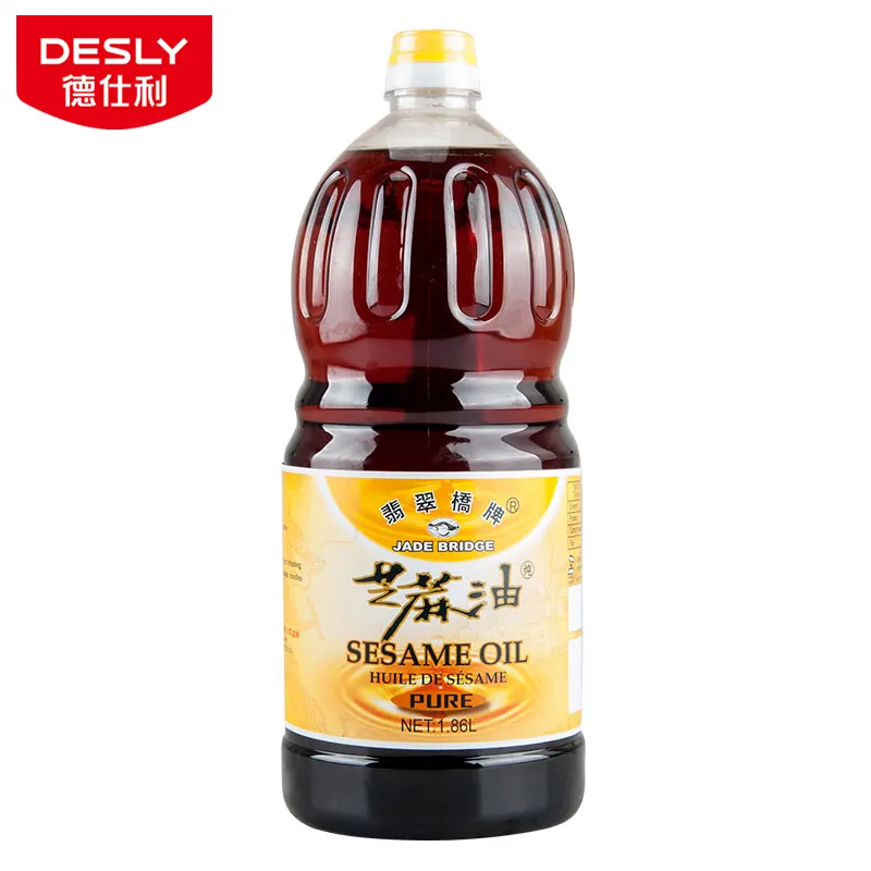 Manufacturer Vegetable Oil 1.86 L Pure Sesame Oil Wholesale with Factory OEM Price