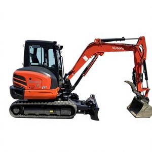 รถขุดขนาดเล็ก Kubota KX040-4 น้ำหนัก 1 ตัน เครื่องยนต์ 25 แรงม้า กำลังขุดสูง เหมาะสำหรับงานก่อสร้างในฟาร์ม - Product Image 1