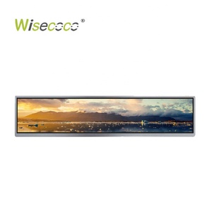 จอแสดงผล LCD แบบ Ultra-wide ขนาด 19 นิ้ว ความละเอียด 1920*360 รูปทรงยาว สำหรับป้ายดิจิทัล เหมาะสำหรับร้านเครื่องสำอาง จอแสดงผลโฆษณา - Product Image 2