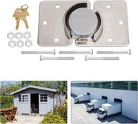 Cadenas de sécurité antivol pour camion YH9600 73MM # Serrure à clé en acier 45 avec base