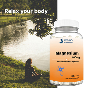 Suplemento de Magnesio para Adultos de Marca Propia, Apoya el Sistema Nervioso, Huesos/Articulaciones, 400 mg, Cápsulas de Suplemento Dietético de Grado Alimenticio - Product Image 3