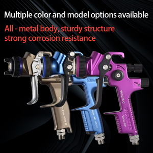 Pistolet à <span class=keywords><strong>peinture</strong></span> HVLP professionnel WARTE modèle 555 avec buse de 1,3 mm et réservoir d'alimentation par gravité de 600 ml, garantie de 3 ans pour la <span class=keywords><strong>peinture</strong></span> automobile - Product Image 5