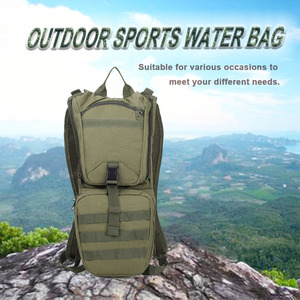 35L Camo MOLLE allenamento acqua zaino esterno tattico Marching borsa con chiusura a cerniera per escursioni in montagna sport acquatici - Product Image 3