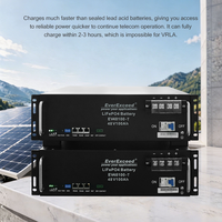 Batterie LiFePO4 de haute qualité 19 pouces pour rack standard 48V 200Ah 4500 cycles avec BMS intelligent et surveillance à distance pour système UPS, réseau solaire