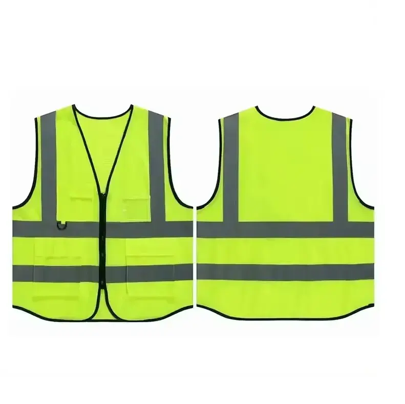 Construction Site Reflective Vest Multi pocket