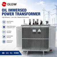 Transformateur de puissance industriel basse et haute tension 10 kV, transformateur de distribution de puissance triphasé immergé dans l'huile (MT et HT)