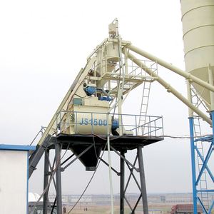 Planta Mezcladora de Concreto QIC de 35m³/h, Estación de Mezcla con Mezclador Planetario, Incluye Motor, Caja de Cambios, PLC, Línea de Producción - Product Image 6