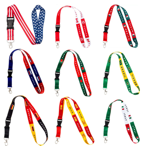 Lanière <span class=keywords><strong>porte</strong></span>-badge d'identité avec drapeau italien pour clés, badges, <span class=keywords><strong>porte</strong></span>-cartes d'identité, pour femmes, hommes et enfants - Product Image 2