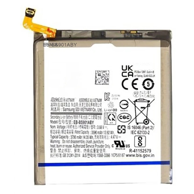 Replaceable EB-BS901ABY High Quality Batteries for Samsung Galaxy S22 3700mAh Cellphone Battery