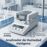 Balance numérique d'humidité SKZ111L-5, résolution 5mg, arrêt automatique/manuel/programmé, boîtier en alliage d'aluminium, plastique pharmaceutique
