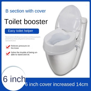 Meilleure Vente Nouveau Siège de Toilette Surélevé en TPR avec Couvercle et Coussin pour Personnes Âgées et Femmes Enceintes – Fournitures de Thérapie de Réadaptation - Product Image 5