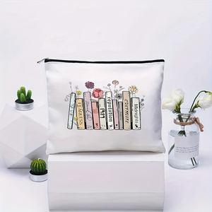 Bolsa <span class=keywords><strong>de</strong></span> Maquillaje Personalizada con Diseño <span class=keywords><strong>de</strong></span> Flores y <span class=keywords><strong>Álbum</strong></span>es <span class=keywords><strong>de</strong></span> <span class=keywords><strong>Taylor</strong></span>, Bolsa <span class=keywords><strong>de</strong></span> Almacenamiento <span class=keywords><strong>de</strong></span> Artículos <span class=keywords><strong>de</strong></span> Tocador para Viaje, Bolsa <span class=keywords><strong>de</strong></span> Cosméticos para Despedida <span class=keywords><strong>de</strong></span> Soltera - Product Image 1