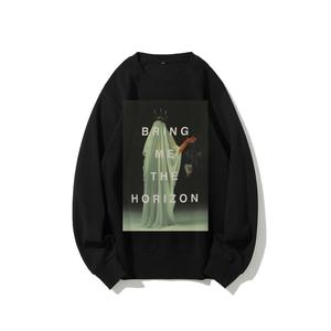 Camiseta <span class=keywords><strong>de</strong></span> la banda <span class=keywords><strong>Bring</strong></span> <span class=keywords><strong>Me</strong></span> the <span class=keywords><strong>Horizon</strong></span>, estilo retro rock, manga larga, vintage, con cuello redondo - Product Image 3