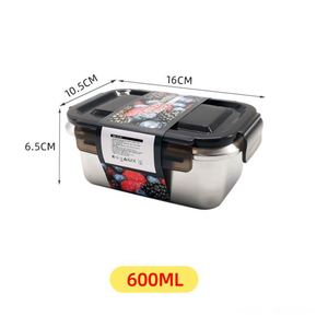 Fiambrera redonda de Metal de alta calidad para niños, almacenamiento de acero inoxidable inodoro, compra de materiales de grado alimenticio, caja Bento para adultos - Product Image 6