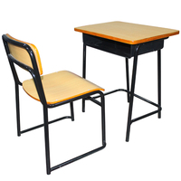 Ensembles complets de mobilier de classe comprenant un bureau et une chaise pour les discussions ouvertes, le travail de groupe et les activités d'apprentissage collaboratif