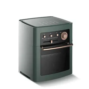 Oven pemanggang penggorengan udara pintar multifungsi dengan tampilan Digital Timer & kontrol suhu kompor sehat tanpa minyak