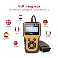 Herramienta de Diagnóstico Obd2 V311A Lector de Códigos Multiprotocolo para Autos Escáner OBD2 Diagnóstico OBD para Autos