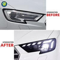 YU GUANG für Audi A3 8v Scheinwerfer Sportback Limousine 2017-2020 Auto-Zubehör LED-Scheinwerfer Verbesserte Frontleuchten-Einheit
