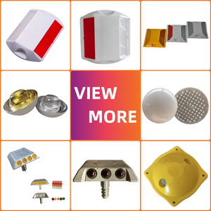 कारखाने मूल्य यातायात फुटपाथ गार्डन लाइट के नेतृत्व में फ्लैशिंग रिफ्लेक्टर कैट आई एल्यूमीनियम ip68 शैनजेन सौर रोड स्टड - Product Image 3