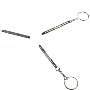 חלקי תיקון משקפיים ערכת 3 ב 1 בית משקפי שמש משקפיים הסלולר שעון אופטי Keychain מברג כלי - Product Image 3