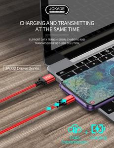 JOKADE fábrica precio al por mayor <span class=keywords><strong>2</strong></span> metros <span class=keywords><strong>Usb</strong></span> a <span class=keywords><strong>Micro</strong></span> Carga inteligente aleación de aluminio trenzado Cable de datos para teléfono - Product Image 5