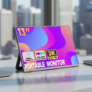 Moniteur de jeu portable fin avec écran WLED de 13,0 pouces, prix compétitif, avec réglage <span class=keywords><strong>PS4</strong></span> Full HD 2K <span class=keywords><strong>HDR</strong></span> et haut-parleur intégré - Product Image 1