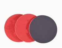 Disques de ponçage à crochets et boucles 125 mm, tampons en mousse réutilisables pour ponceuse orbitale et ponceuse à oscillation