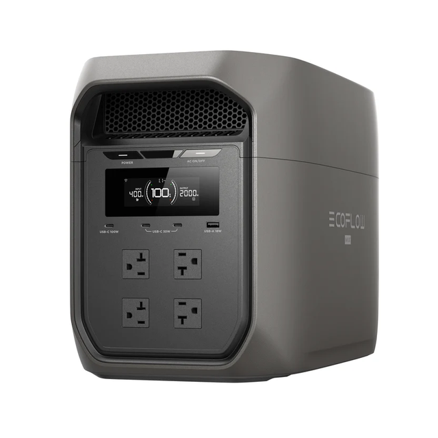 Original Ec0 Flow DELTA 3 Max High-capacity Portable Power Station Fast Charging, Outdoor Camping & R