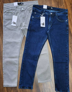 <span class=keywords><strong>Jeans</strong></span> Classici <span class=keywords><strong>Elasticizzati</strong></span> da Uomo, <span class=keywords><strong>Pantaloni</strong></span> in Denim Slim Fit Lavaggio Scuro per Uso Quotidiano Casual - Product Image 5
