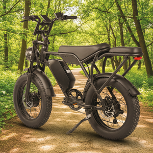 จักรยานไฟฟ้าแบบอ้วน 30 ไมล์ต่อชั่วโมง 60V 30Ah 2000W <span class=keywords><strong>7</strong></span> สปีด ยางอ้วนขนาด 20*4 นิ้ว พร้อมเบรกไฮดรอลิกดิสก์เบรก มอเตอร์คู่ จักรยานไฟฟ้าวิบาก - Product Image 1