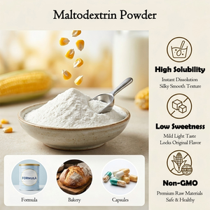 Bulk Corn <b>Starch</b> Maltodextrin DE10-20 Food Additive Thickener Stabilizer 25kg Bag Manufacturer Direct OEM Available - Product Image 3