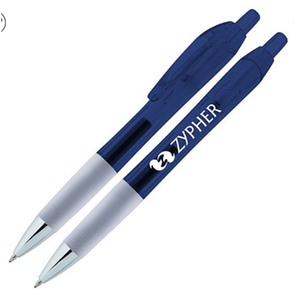 Stylo Gel Intensity Clic Personnalisable avec Logo, Action à Levier Rétractable, Pointe Fine 0,7 mm, Poignée en Caoutchouc, Sérigraphie, Vente en Gros - Product Image 1
