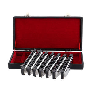 Ensemble d'<span class=keywords><strong>harmonica</strong></span> diatonique Swan 10 trous (A-G) Harpe <span class=keywords><strong>Blues</strong></span> professionnelle avec boîte-cadeau exquise - Product Image 2